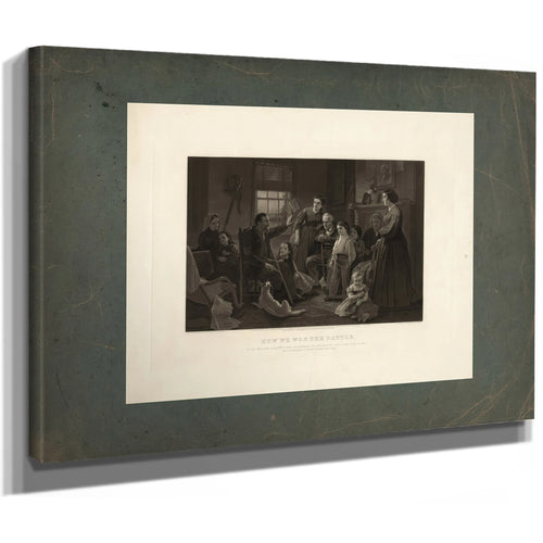 How We Won the Battle 19th Century — Stretched Canvas Print | Bella Frye