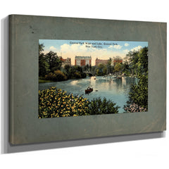 The Gilded Refuge Where Manhattans Elite Escaped to Waters Edge — Stretched Canvas Print | Bella Frye