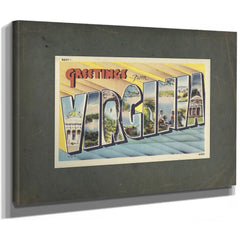 Virginia — Stretched Canvas Print | Bella Frye