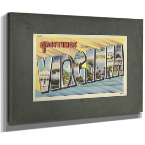 Virginia — Stretched Canvas Print | Bella Frye