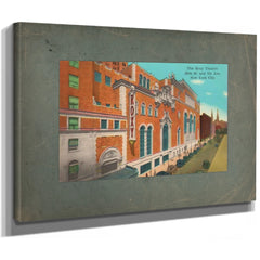 Cathedral of Dreams the Roxy Theatre — Stretched Canvas Print | Bella Frye