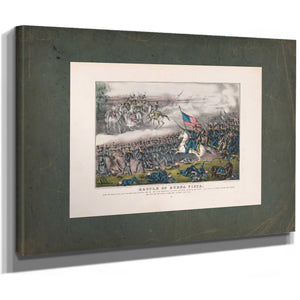 Battle of Buena Vista 19th Century — Stretched Canvas Print | Bella Frye