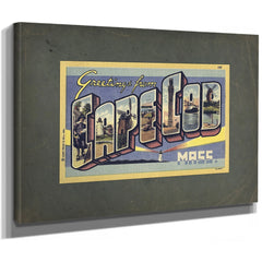 Massachusetts Cape Cod — Stretched Canvas Print | Bella Frye