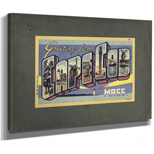 Massachusetts Cape Cod — Stretched Canvas Print | Bella Frye