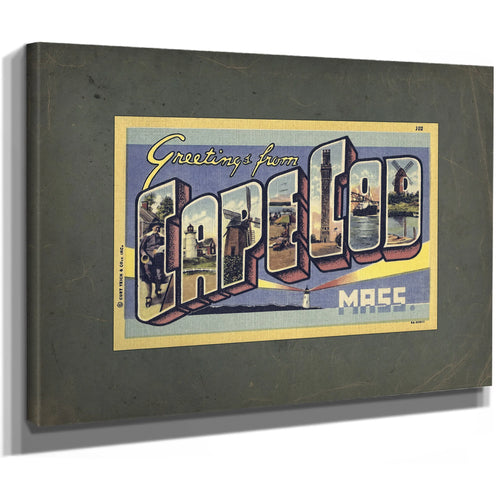 Massachusetts Cape Cod — Stretched Canvas Print | Bella Frye