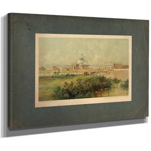 Horticultural Hall Worlds Columbian Exposition 1892 — Stretched Canvas Print | Bella Frye