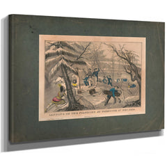 Landing of the Pilgrims at Plymouth 11th Dec 162 1845 1846 — Stretched Canvas Print | Bella Frye
