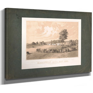 Farmington Miss May 1862 1862 — Stretched Canvas Print | Bella Frye
