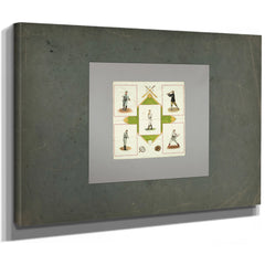 Souvenir Square Usa 1912 Ch 185475 2 2 — Stretched Canvas Print | Bella Frye