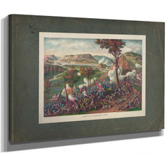 Battle of Missionary Ridge Fought November 23 25 1863 1886 — Stretched Canvas Print | Bella Frye