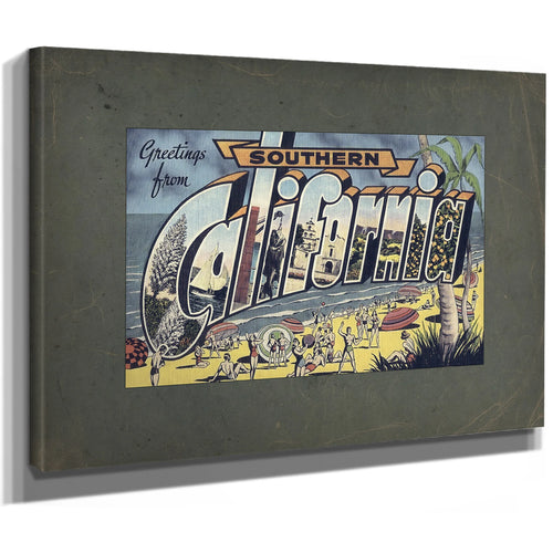 California Southern — Stretched Canvas Print | Bella Frye