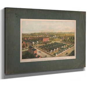 Douglas Stanton Hospitals Washingtondc 1864 — Stretched Canvas Print | Bella Frye