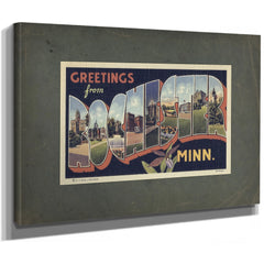 Minnesota Rochester — Stretched Canvas Print | Bella Frye