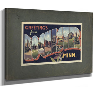 Minnesota Rochester — Stretched Canvas Print | Bella Frye
