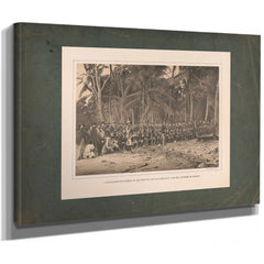 Commander Selfridge on His Return Reconnaissance Into the Interior of Darien — Stretched Canvas Print | Bella Frye