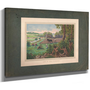 Life of Our Pioneers 1915 — Stretched Canvas Print | Bella Frye