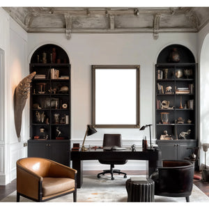 The Baltimore Harbor Sentinel Lighthouse Engineering Blueprint — Framed Wall Art Room View | Bella Frye