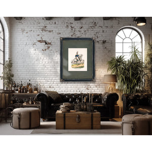 General De Twiggs at the Storming of the Fortress of Chapultepec 1847 — Framed Wall Art Room View | Bella Frye