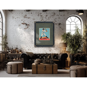 Lougehriggoudeycard — Framed Wall Art Room View | Bella Frye
