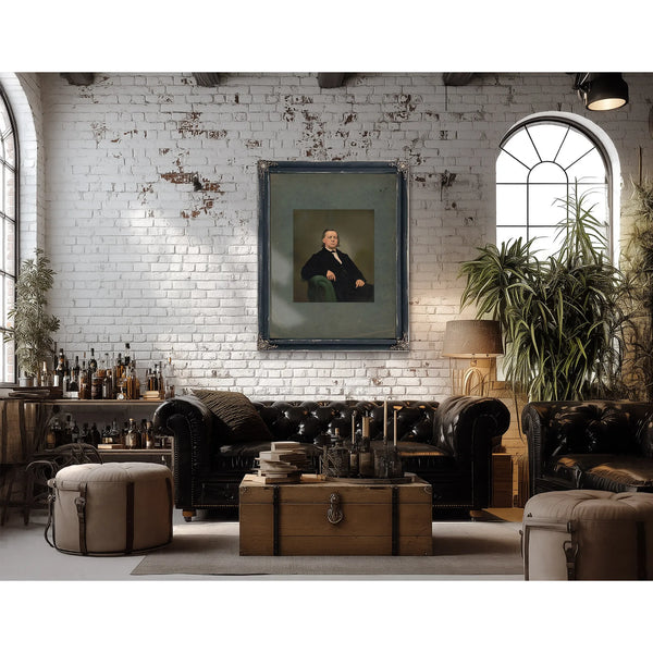Henry Ward Beecher 19th Century — Framed Wall Art Room View | Bella Frye