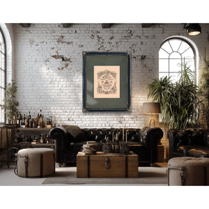 In Memory of Our Hero Chieftain Patriot Soldier and Statesman Ulysses S Grant 1885 — Framed Wall Art Room View | Bella Frye