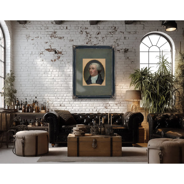 Alexander Hamilton Born 1751 Died 184 1896 — Framed Wall Art Room View | Bella Frye