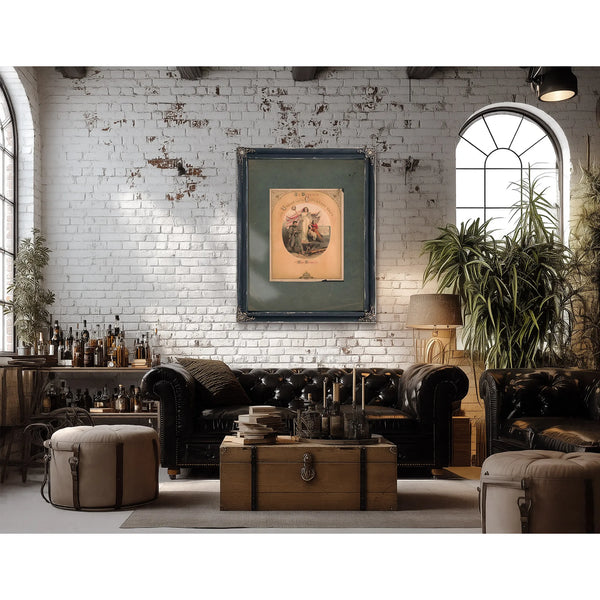 In Defence of the Union and the Constitution 1861 — Framed Wall Art Room View | Bella Frye