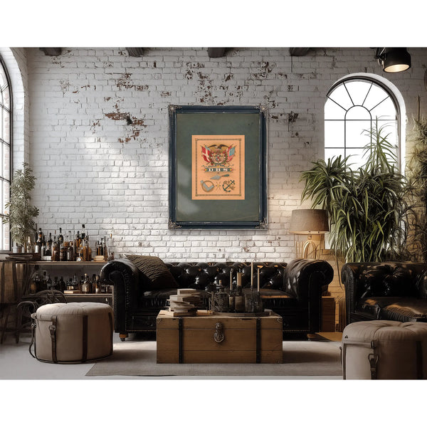 Dbs 1894 — Framed Wall Art Room View | Bella Frye