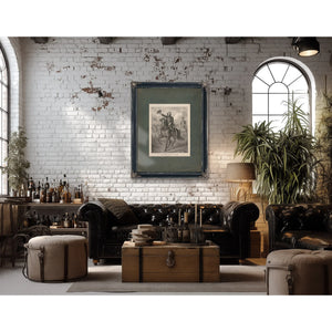 General John Alexander Logan 1874 — Framed Wall Art Room View | Bella Frye