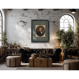 Daniel Webster 1865 — Framed Wall Art Room View | Bella Frye