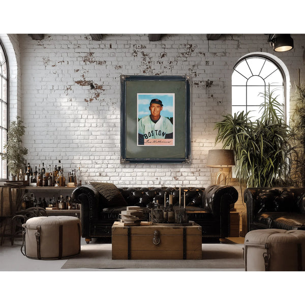 Ted Williams 1954 Bowman 4ac45 — Framed Wall Art Room View | Bella Frye