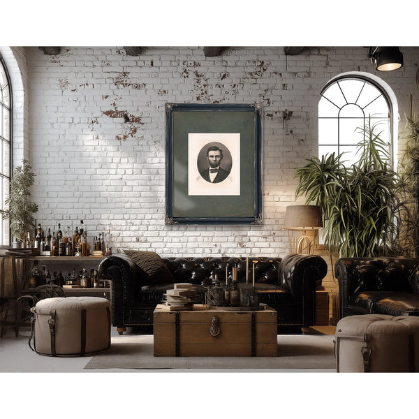 Abraham Lincoln 1894 — Framed Wall Art Room View | Bella Frye