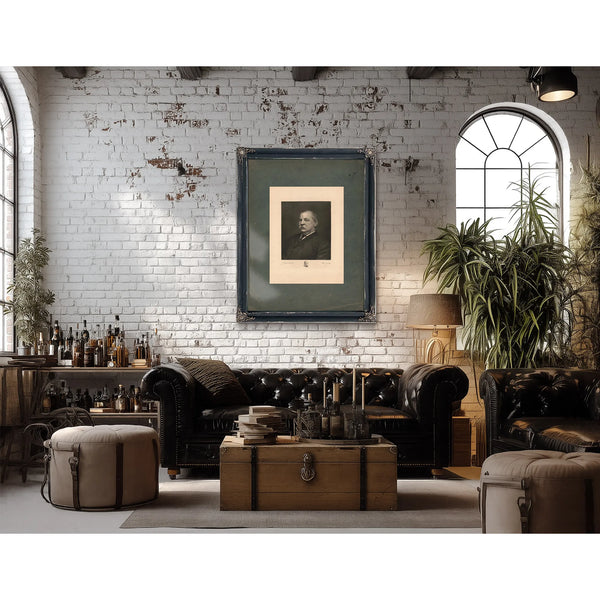 Grover Cleveland 196 — Framed Wall Art Room View | Bella Frye