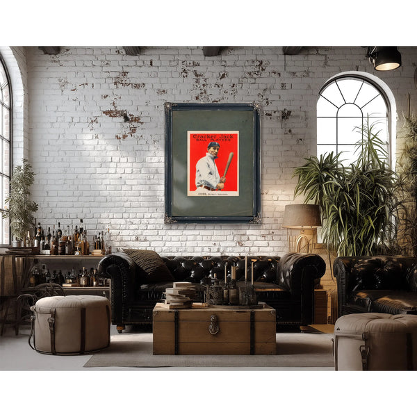 Cracker Jack Ty Cobb — Framed Wall Art Room View | Bella Frye