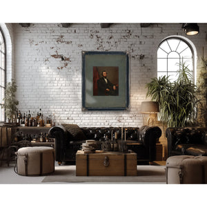 Abraham Lincoln 19th Century — Framed Wall Art Room View | Bella Frye