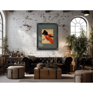 November 5 1932 Franklin Field Illustrated for the Pennsylvania Versus Pittsburgh — Framed Wall Art Room View | Bella Frye