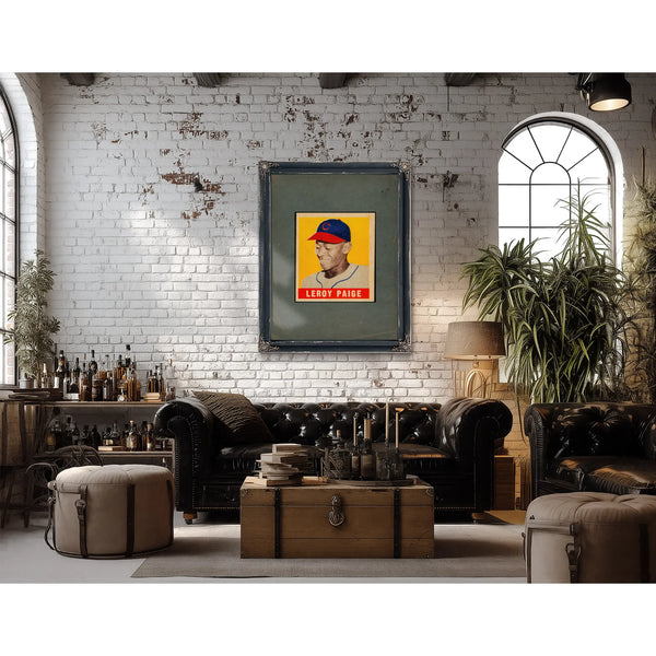 Leaf Satchel Paige Fa5a — Framed Wall Art Room View | Bella Frye
