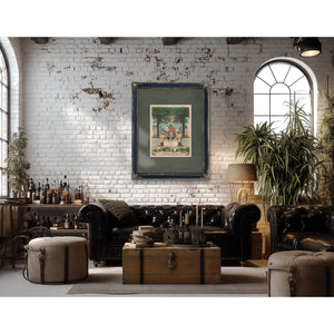 Woodmen of the World Father Jc Root 189 — Framed Wall Art Room View | Bella Frye