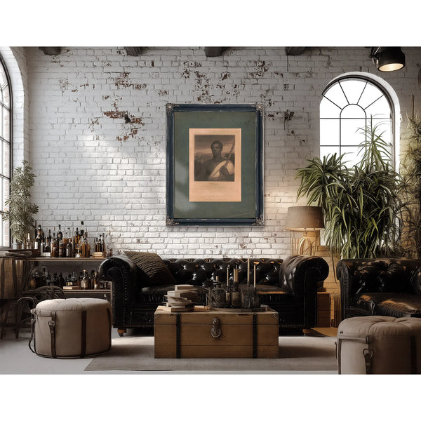 Cinque the Chief of the Amistad Captives 184 — Framed Wall Art Room View | Bella Frye