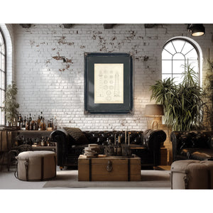 The Keepers Blueprint Hunting Island Light Station Engineering Drawings