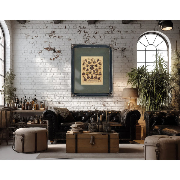Commander and Past Commanders Grand Army of the Republic 1893 — Framed Wall Art Room View | Bella Frye