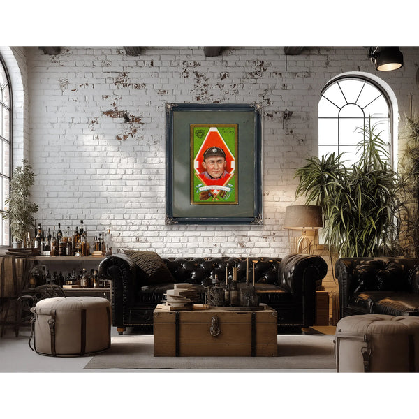 T25 Piedmont Ty Cobb 615f9 — Framed Wall Art Room View | Bella Frye