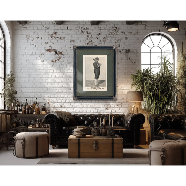 Boston Store Joe Jackson — Framed Wall Art Room View | Bella Frye