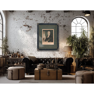 William Henry Harrison_ Ninth President of the United States 1835 1856 — Framed Wall Art Room View | Bella Frye