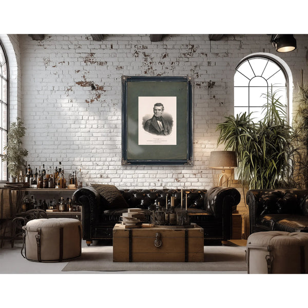 James K Polk Governor of the State of Tennessee 1838 — Framed Wall Art Room View | Bella Frye