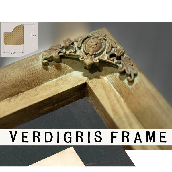 The Keepers Vigil Hooper Island Light Station Blueprint — Framed Wall Art Room View | Bella Frye