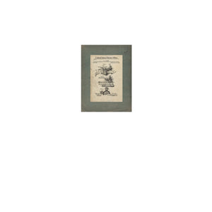 The Cutting Edge Loewenthals Parallel Shears Patent — Framed Wall Art Room View | Bella Frye