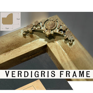 The Keepers Vigil Hooper Island Lighthouse Blueprint — Framed Wall Art Room View | Bella Frye
