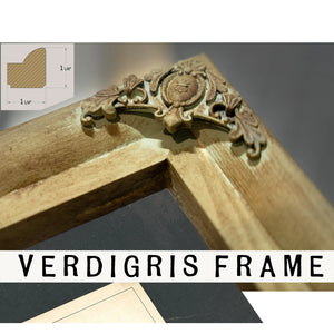 The Keepers Vigil — Lighthouse Lantern Room Architectural Blueprint — Framed Wall Art Room View | Bella Frye