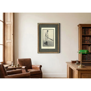 Joe Jackson Police Gazette — Framed Wall Art Room View | Bella Frye